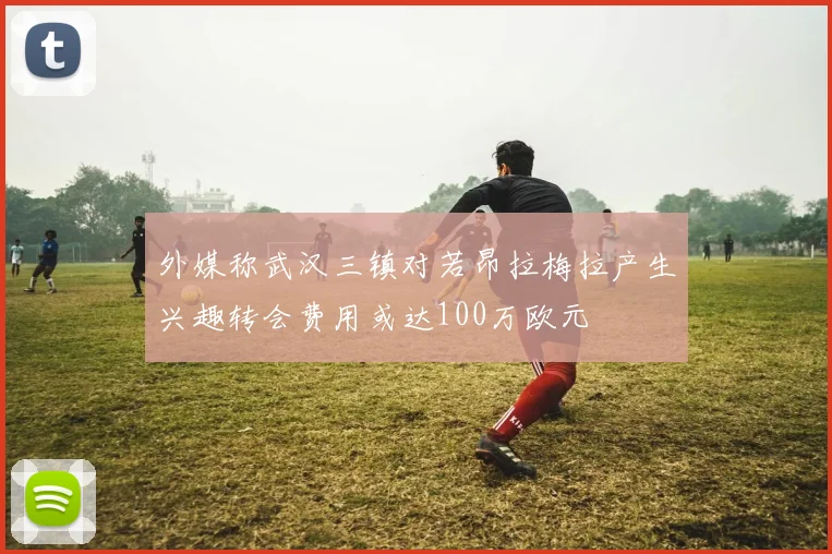 外媒称武汉三镇对若昂拉梅拉产生兴趣转会费用或达100万欧元